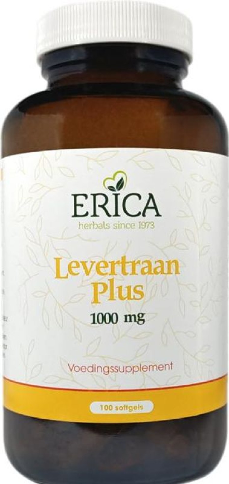 ERICA Olio di fegato di merluzzo Plus 100 gr | Vitamina D ed E