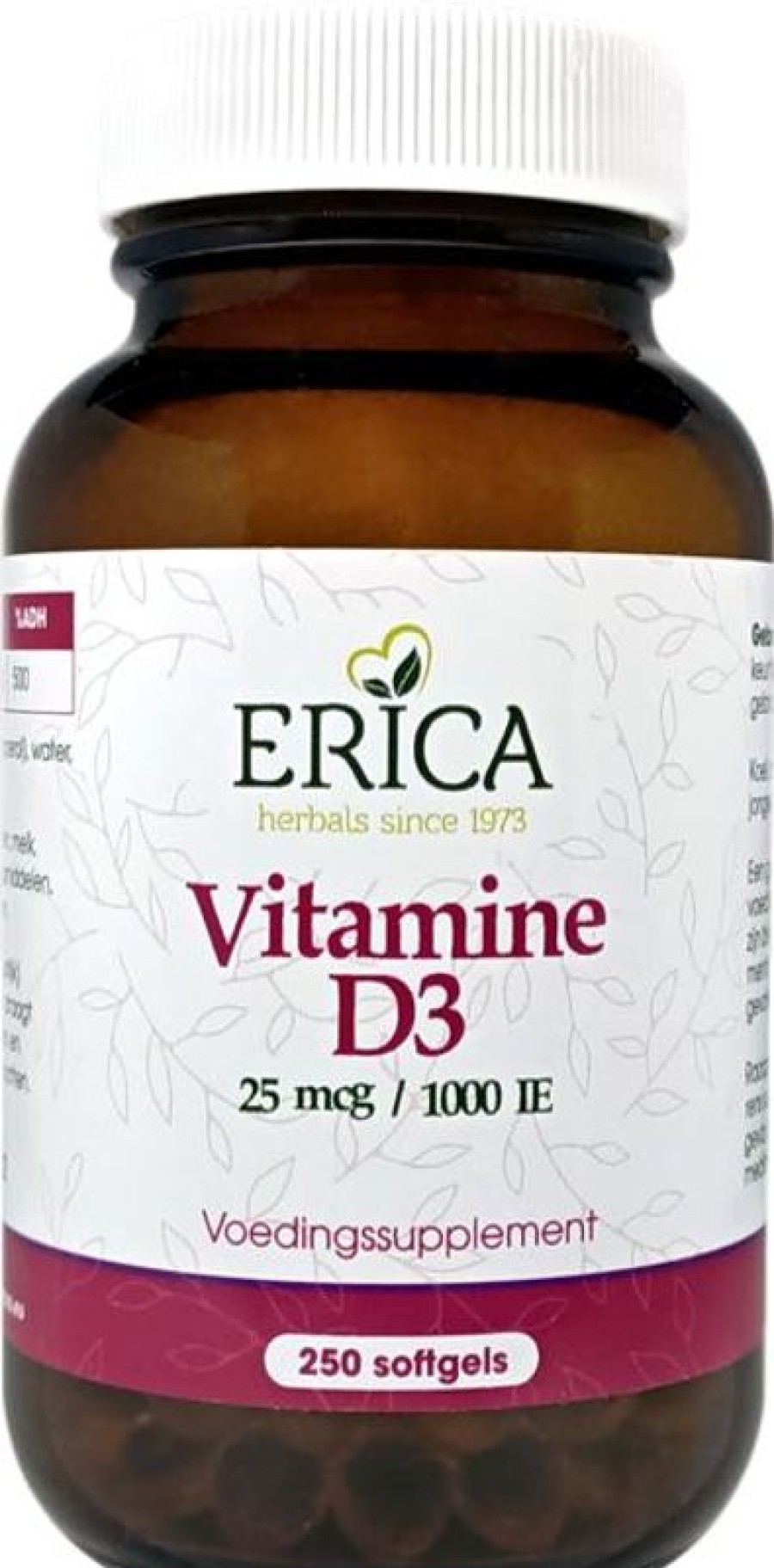 ERICA Vitamina D3 25 Mcg 250 capsule molli | Gli anziani