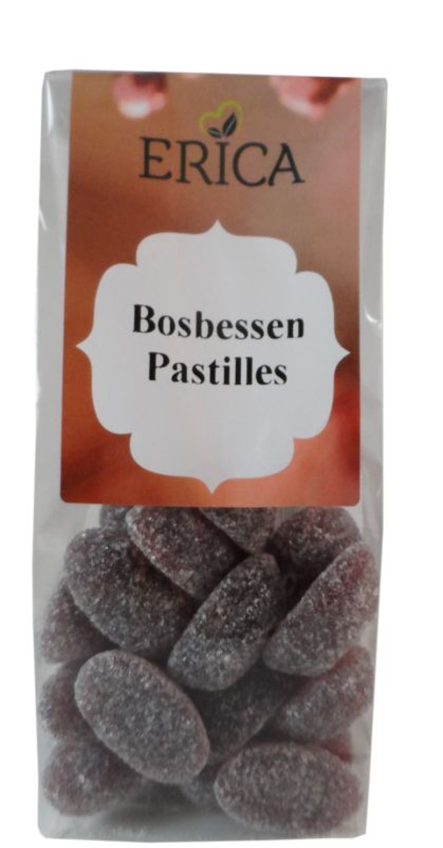 ERICA Pastiglie di mirtilli 150 G | Caramelle alla liquirizia