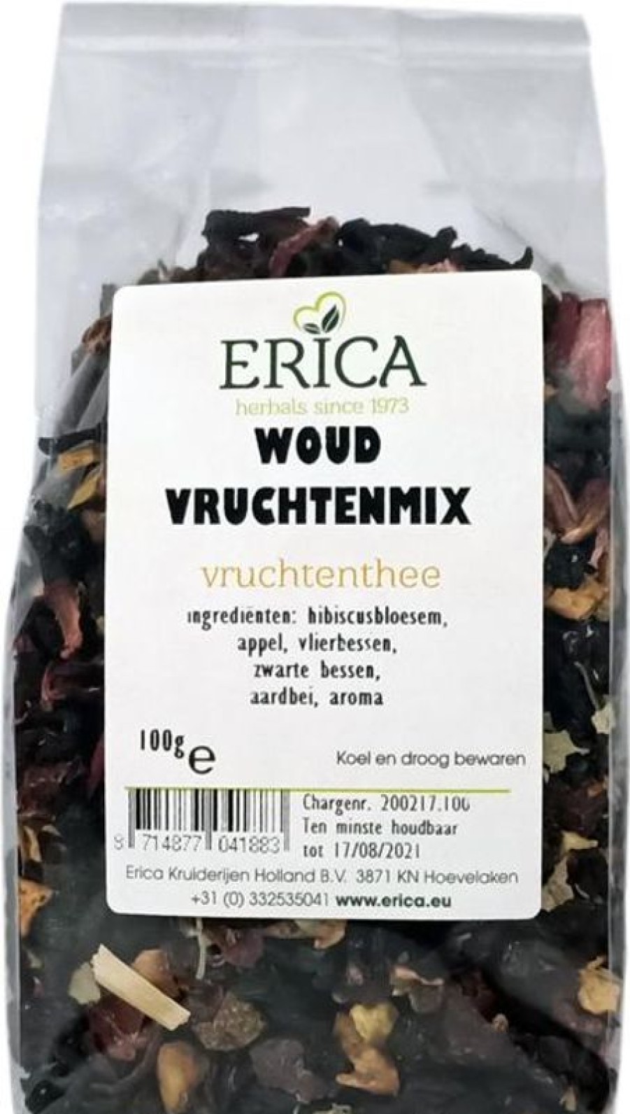 ERICA Mix di frutti di bosco 100 G | Tè alla frutta