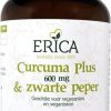 ERICA Curcuma Plus 600mg con Pepe Nero 60 Capsule | Muscoli e articolazioni