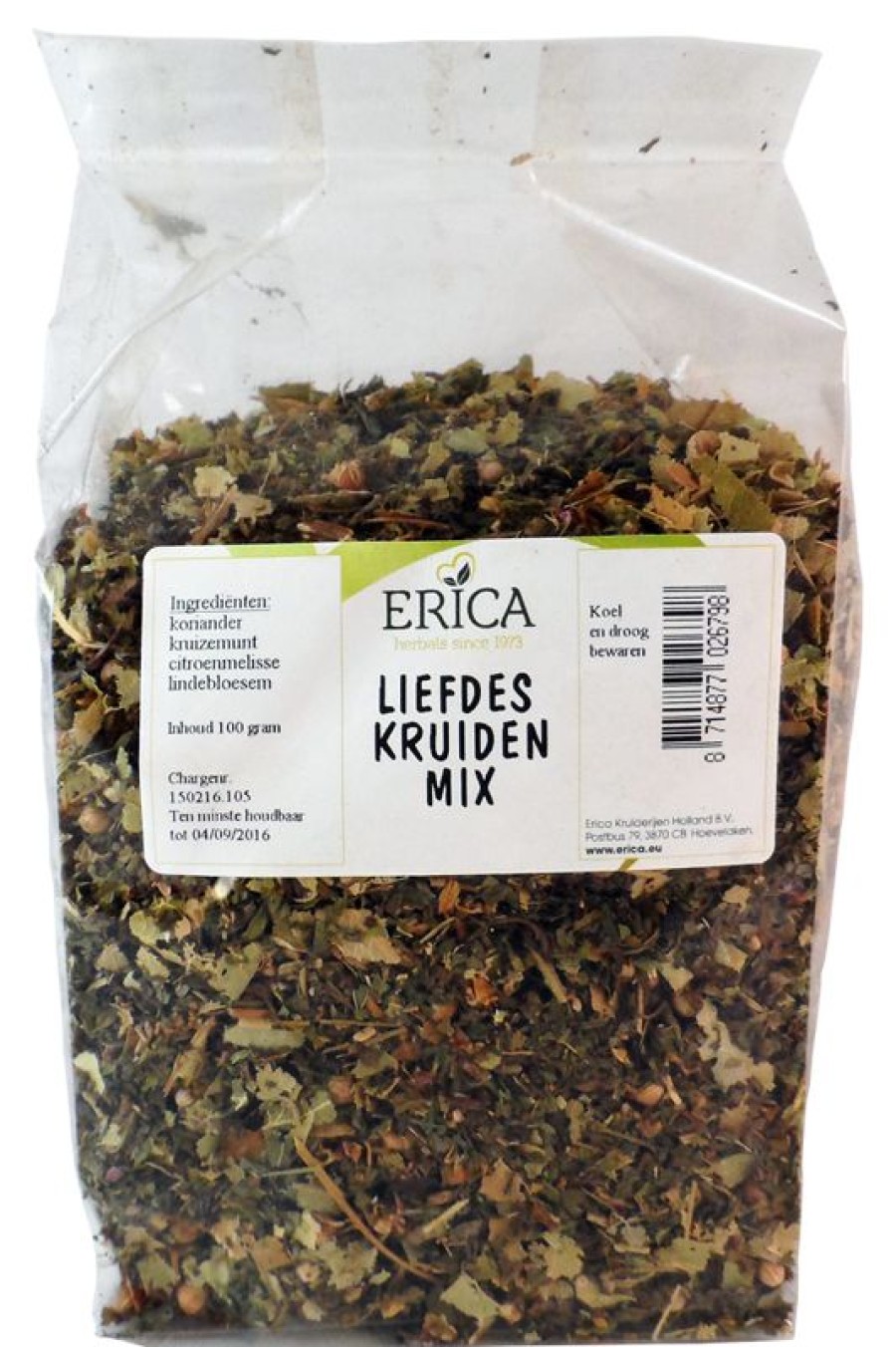 ERICA Miscela di erbe dell'amore 100 G | Tisana mista alle erbe