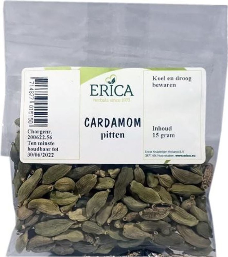 ERICA Cardamomo (Cardamomo) Kernels 15 G | Sacchetti di spezie