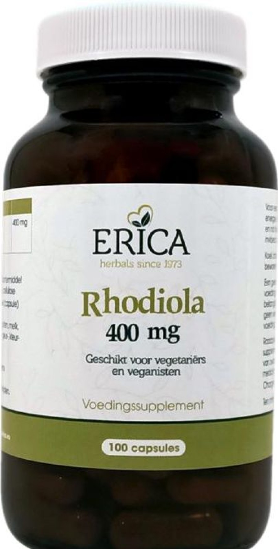 ERICA Capsule di Rhodiola 100 capsule | Riposo e stress