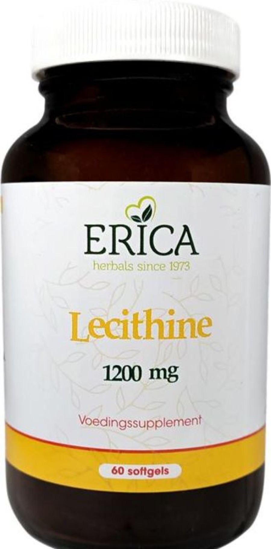 ERICA Lecitina 1200 Mg 60 Capsule Morbide | Memoria e concentrazione