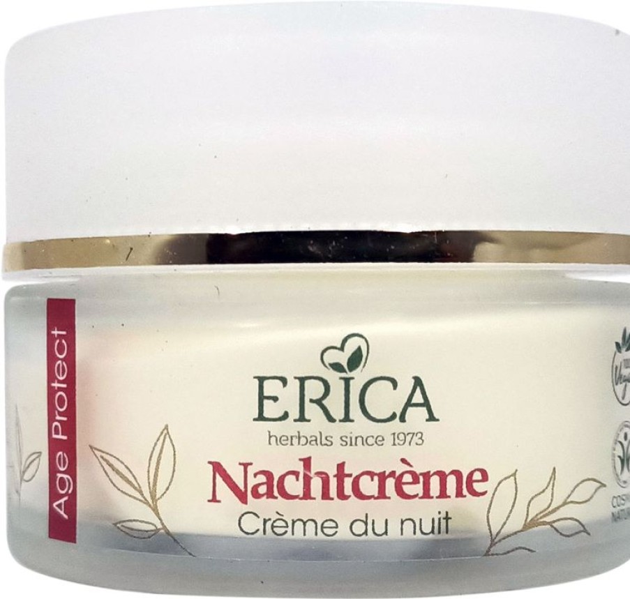 ERICA Crema Notte Age Protect 50 Ml | Cura vegana