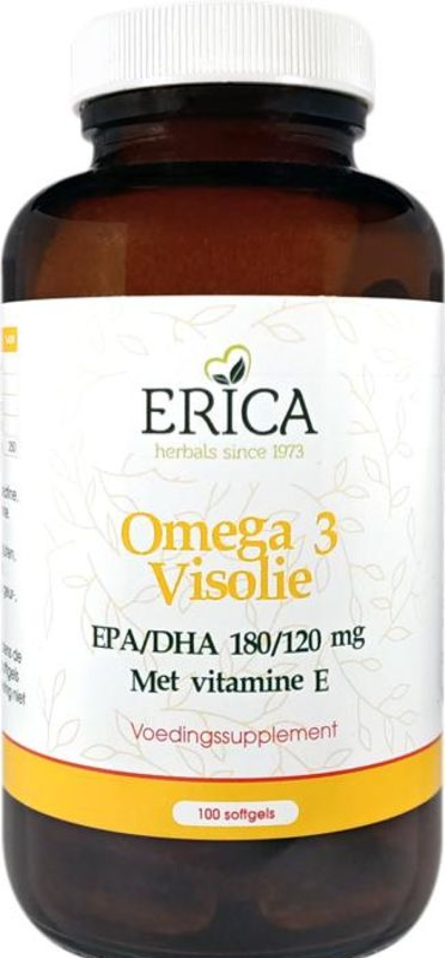 ERICA Olio di pesce Omega 3 100 capsule molli | Cuore e vasi