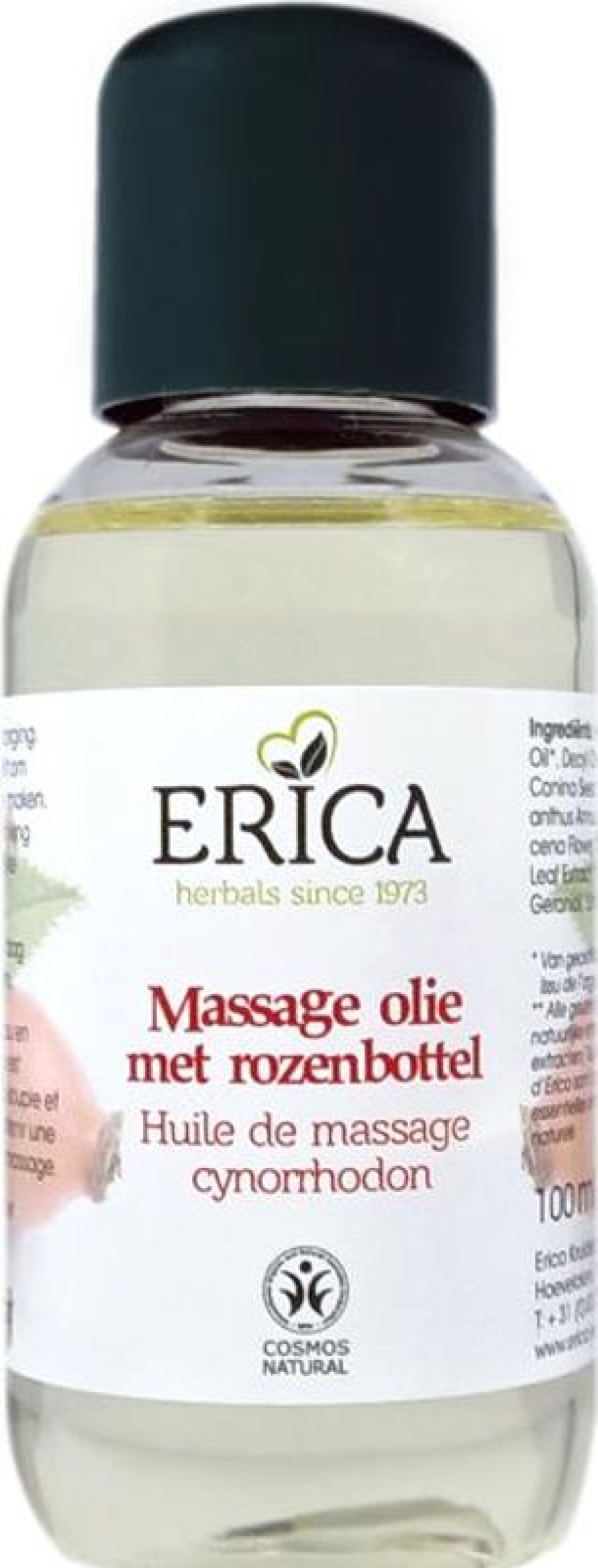 ERICA Olio da Massaggio alla Rosa Canina 100 ml | Massaggio