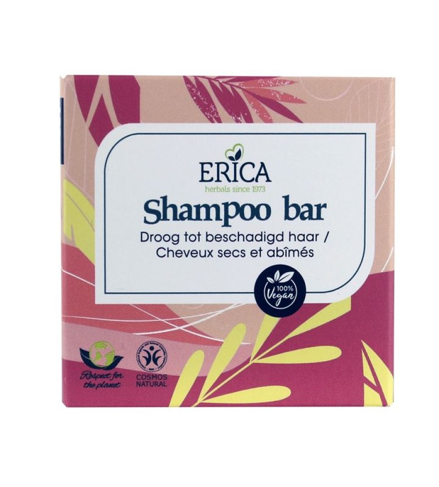 ERICA Shampoo solido per capelli secchi e danneggiati | Shampoobar