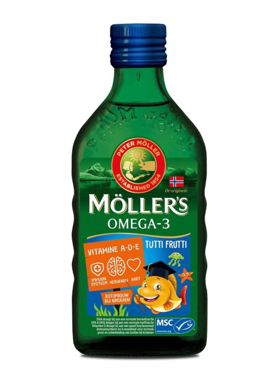 MÖLLERS Olio Di Fegato Di Merluzzo Tutti Frutti Kids 250 Ml | Bambini