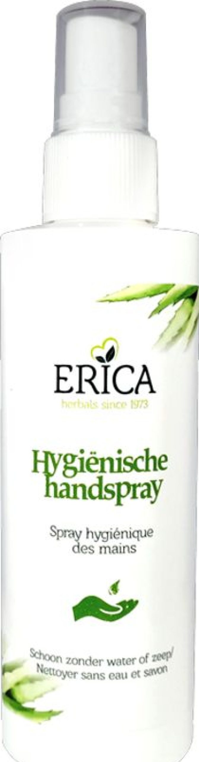 ERICA Spray Igienico Mani All'Aloe Vera 100 Ml | Lozione per il lavaggio delle mani