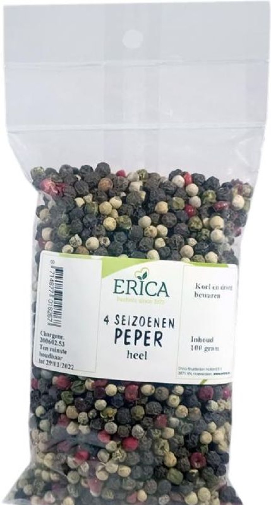 ERICA Pepe Quattro Stagioni 100 G | Sacchetti di spezie