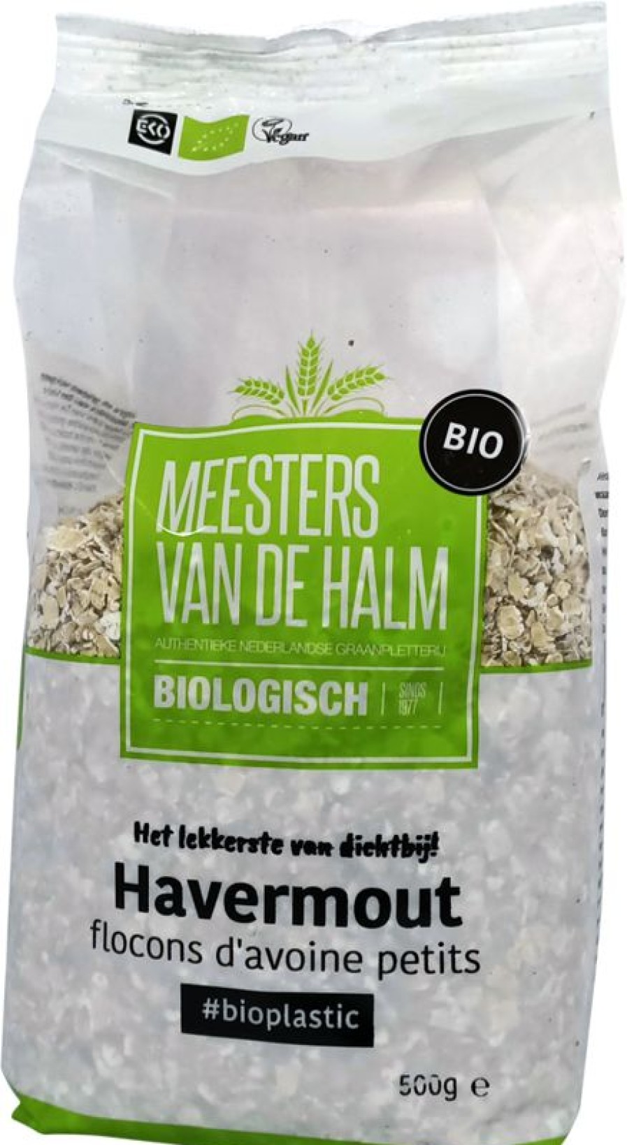 MEESTERS VAN DE HALM Farina d'avena De Halm 500 grammi | Cereali