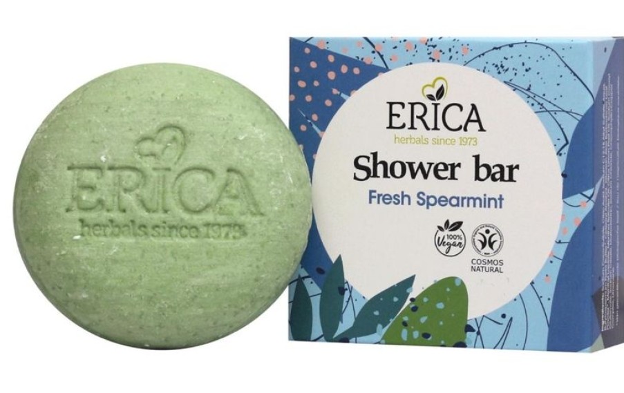 ERICA Barra doccia Menta verde fresca | Barre per doccia e shampoo