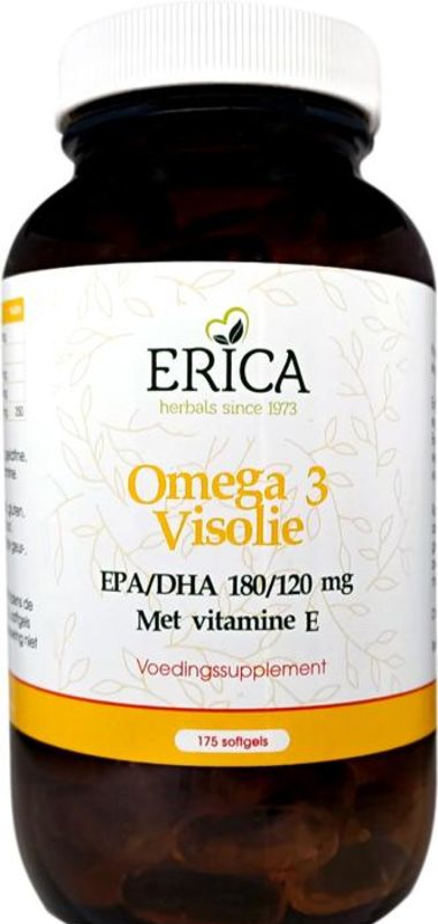 ERICA Olio di pesce Omega 3 175 capsule molli | Acidi grassi Omega