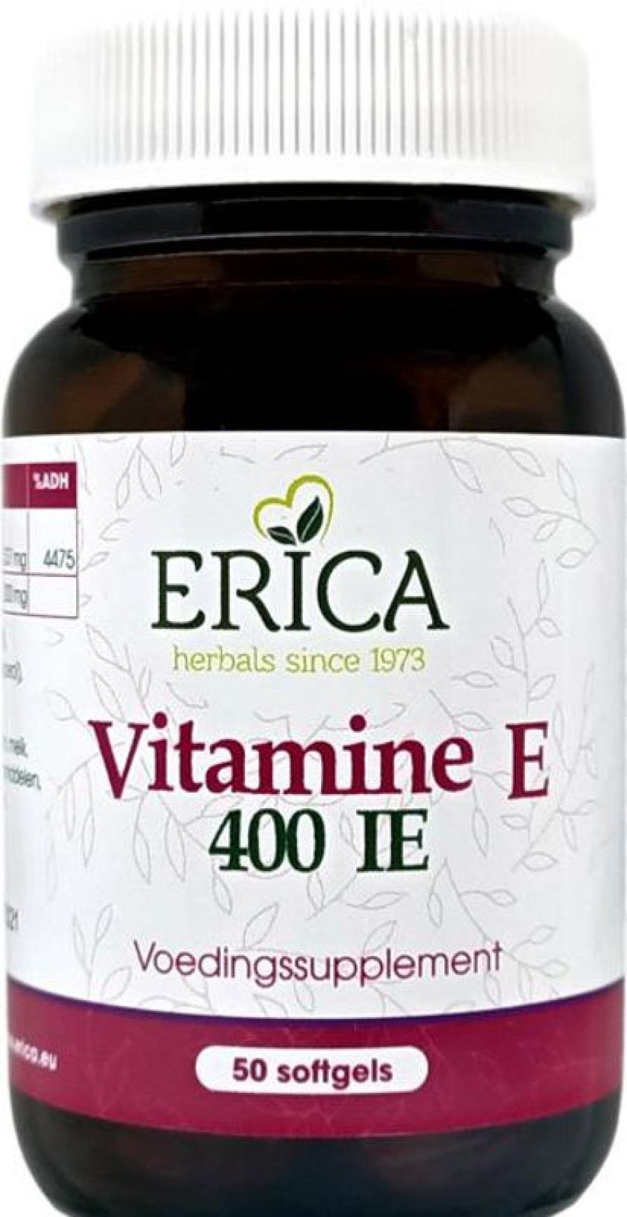 ERICA Vitamina E 400 UI 50 capsule molli | Cuore e vasi