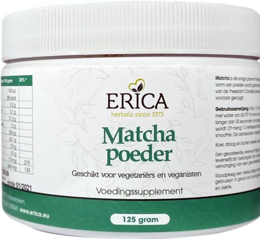 ERICA Matcha in polvere 125 g | Alghe