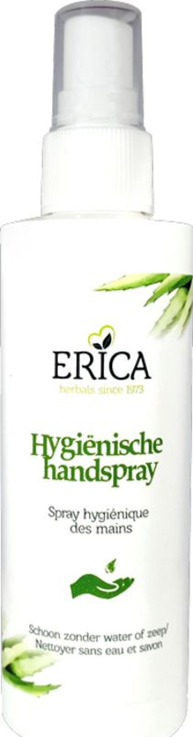 ERICA Spray Igienico Mani All'Aloe Vera 100 Ml | Gel igienico per le mani