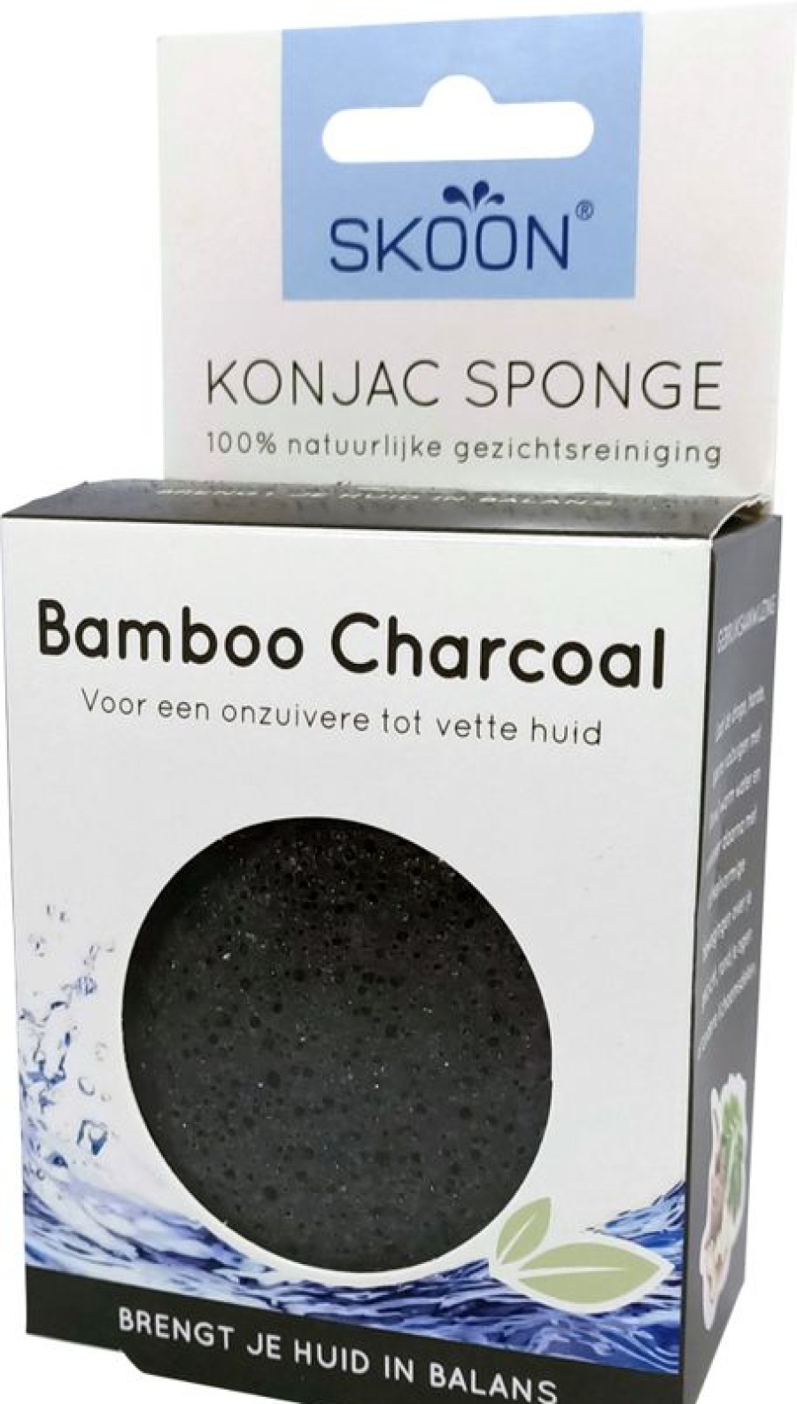 erica Skoon Konjac Spugna Carbone Di Bambù 1S | Bagno e doccia