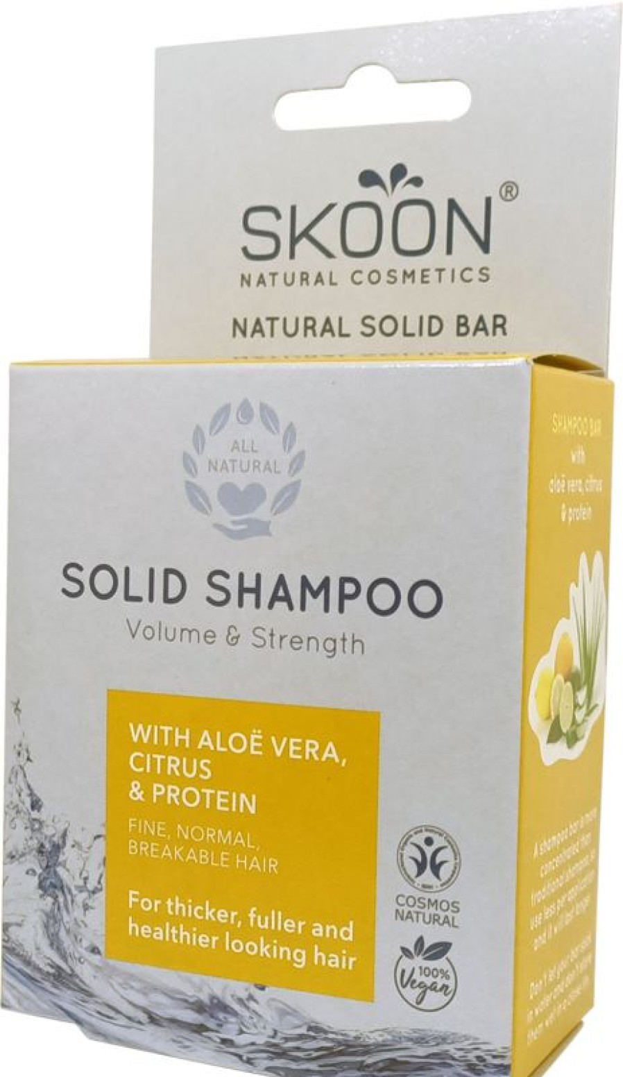 SKOON Skoon Shampoo solido solido volume forza 1S | Shampoobar