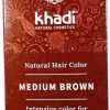 KHADI Tinta Naturale Castano Medio 100 Grammi | Colorazione dei capelli