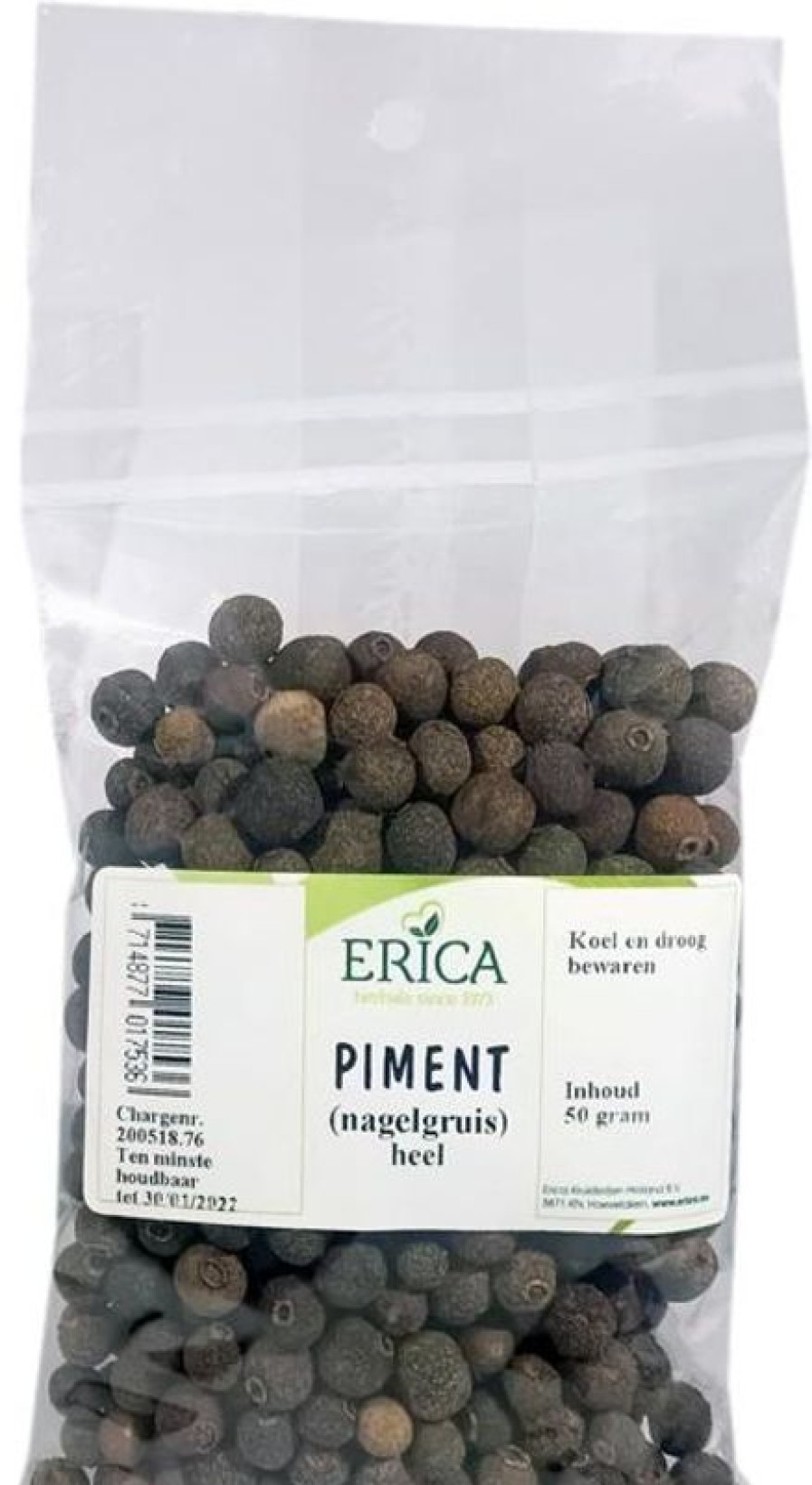 ERICA Bulbo di pimento (spezia antica) 50 G | Sacchetti di spezie