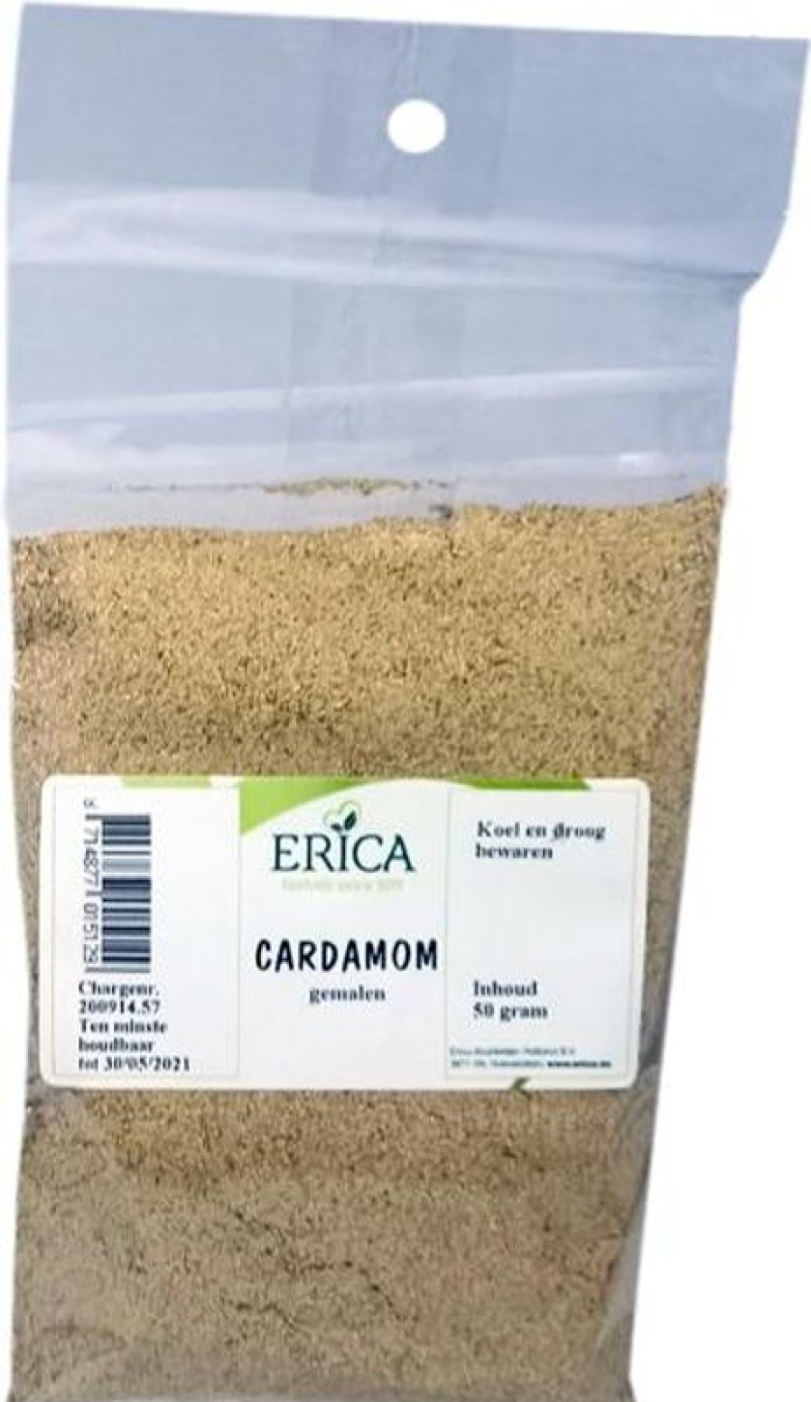 ERICA Cardamomo macinato 50 G | Sacchetti di spezie