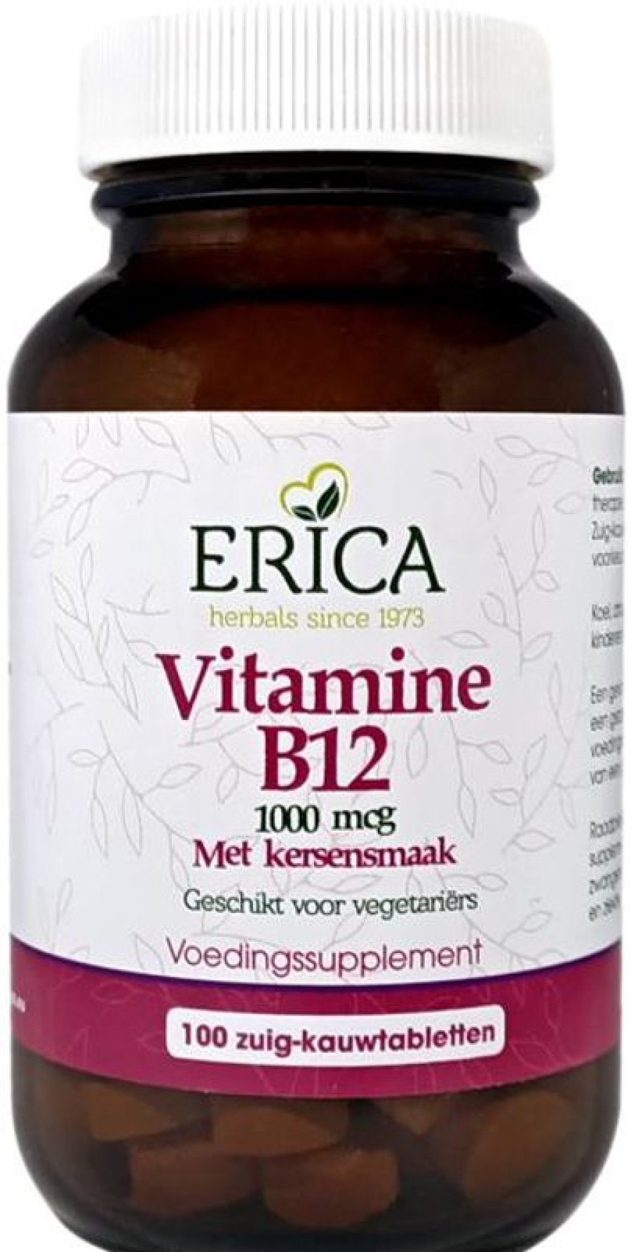 ERICA Vitamina B12 1000 Mcg 100 Tabl Cianocobalamina | Gli anziani