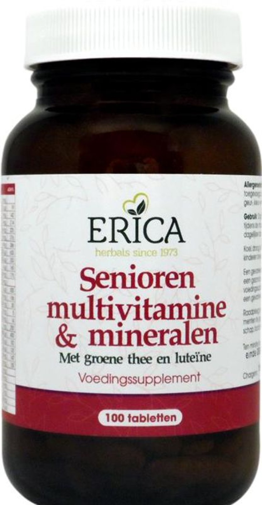 ERICA Anziani Multi Vitamine 100 compresse | Multivitaminici