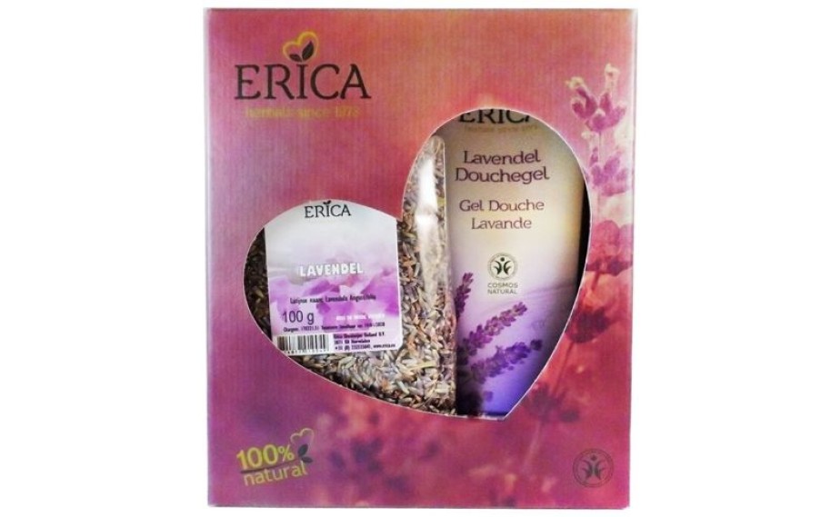 ERICA Confezione regalo Lavanda | Bagnoschiuma