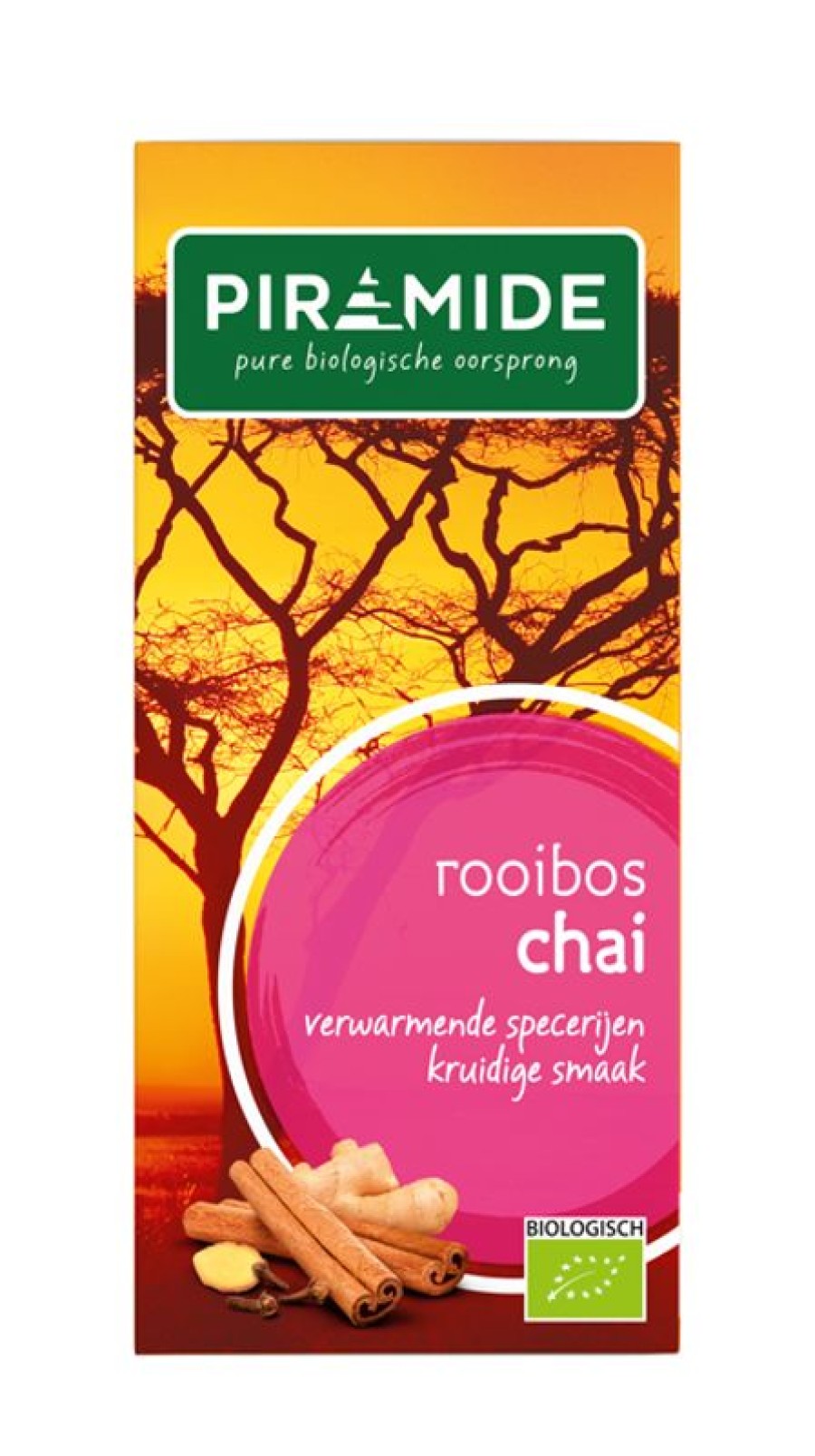 PIRAMIDE Tè Rooibos Chai 20 soffi | Tè Rooibos