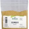 ERICA Radice di zenzero macinata 50 g | Sacchetti di spezie