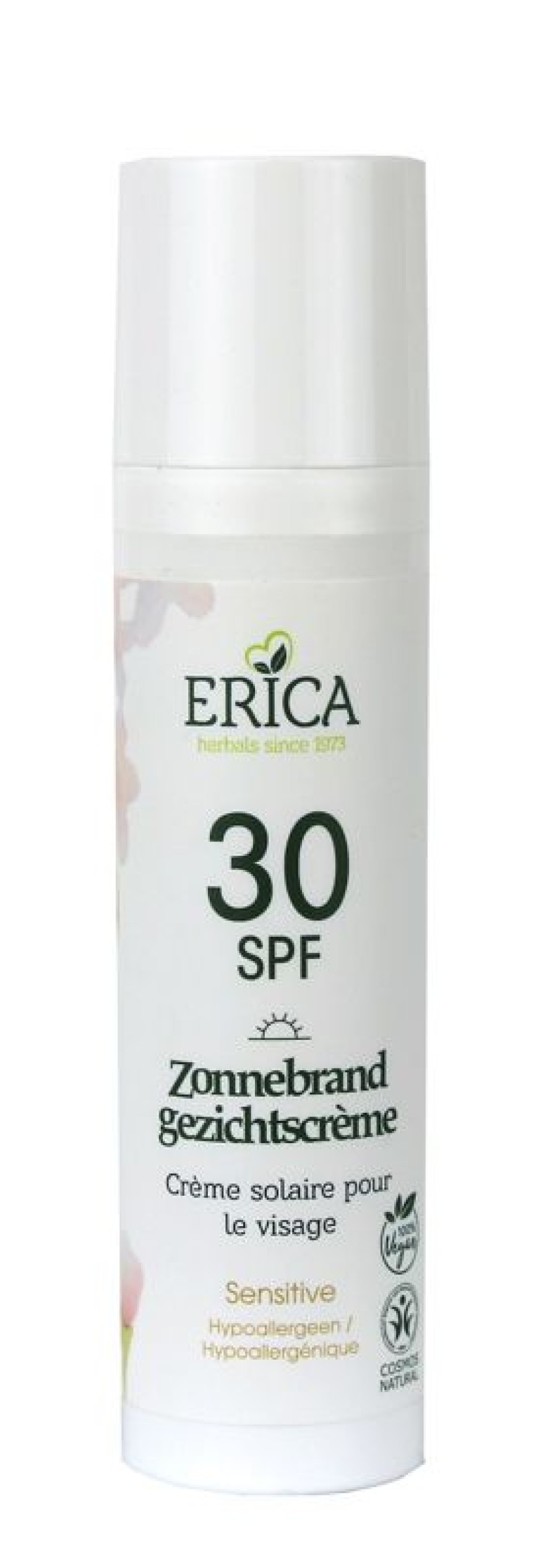 ERICA Crema viso solare Sensitive Spf 30 75 Ml | protezione solare