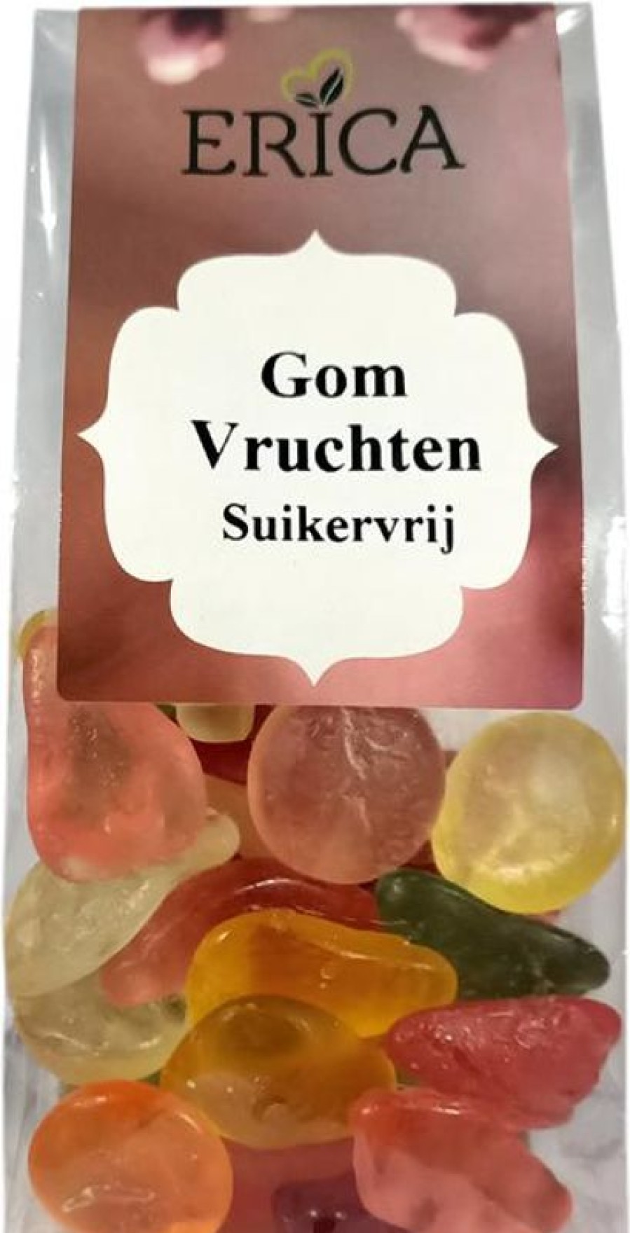 ERICA Frutta gommosa Z Zucchero 125 G | Caramelle alla liquirizia