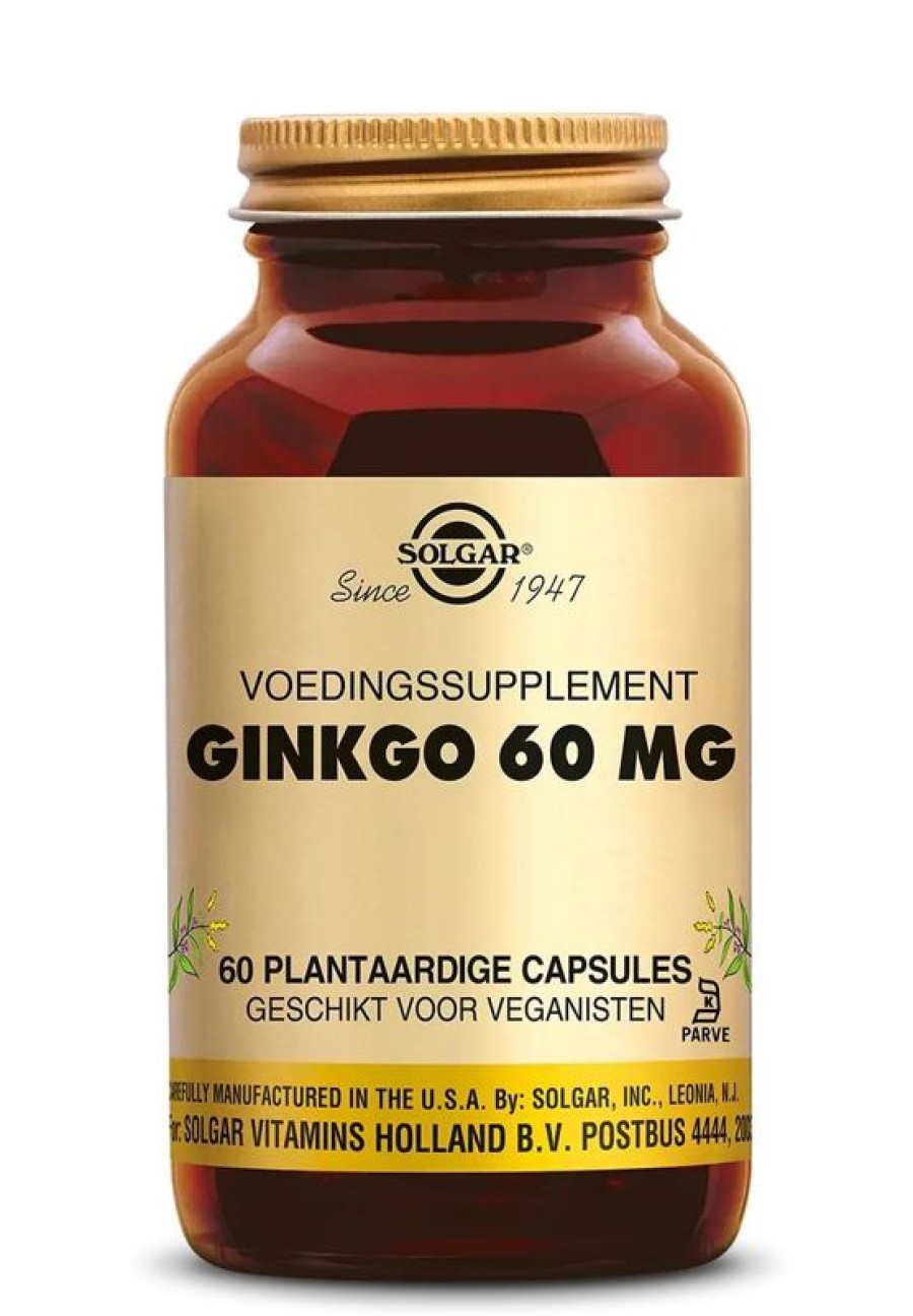 SOLGAR Solgar Ginkgo 60 Mg Vegetale 60Cap | Memoria e concentrazione