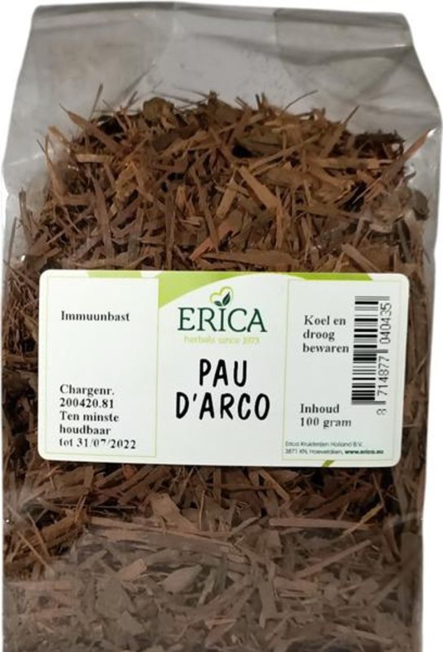 ERICA Pau D'Arco 100 G | Spezie
