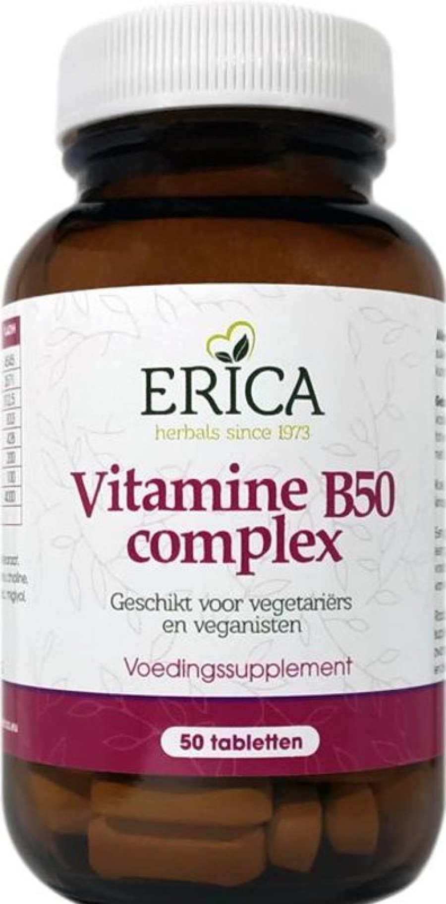 ERICA Vitamina B 50 Complex Compresse 50 Mg 50 Pz | Vitamina B