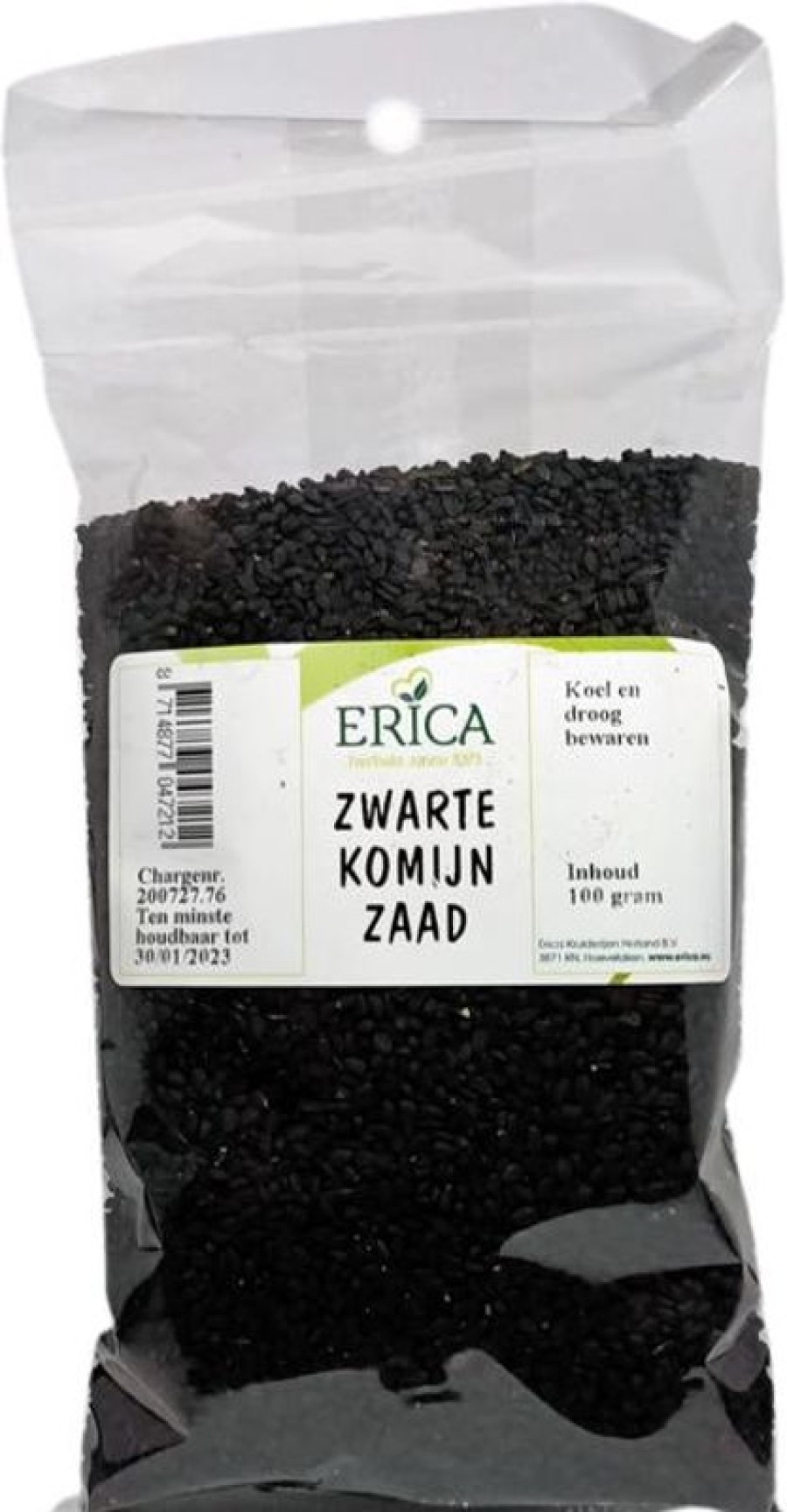 ERICA Semi Di Cumino Nero 100 G | Sacchetti di spezie