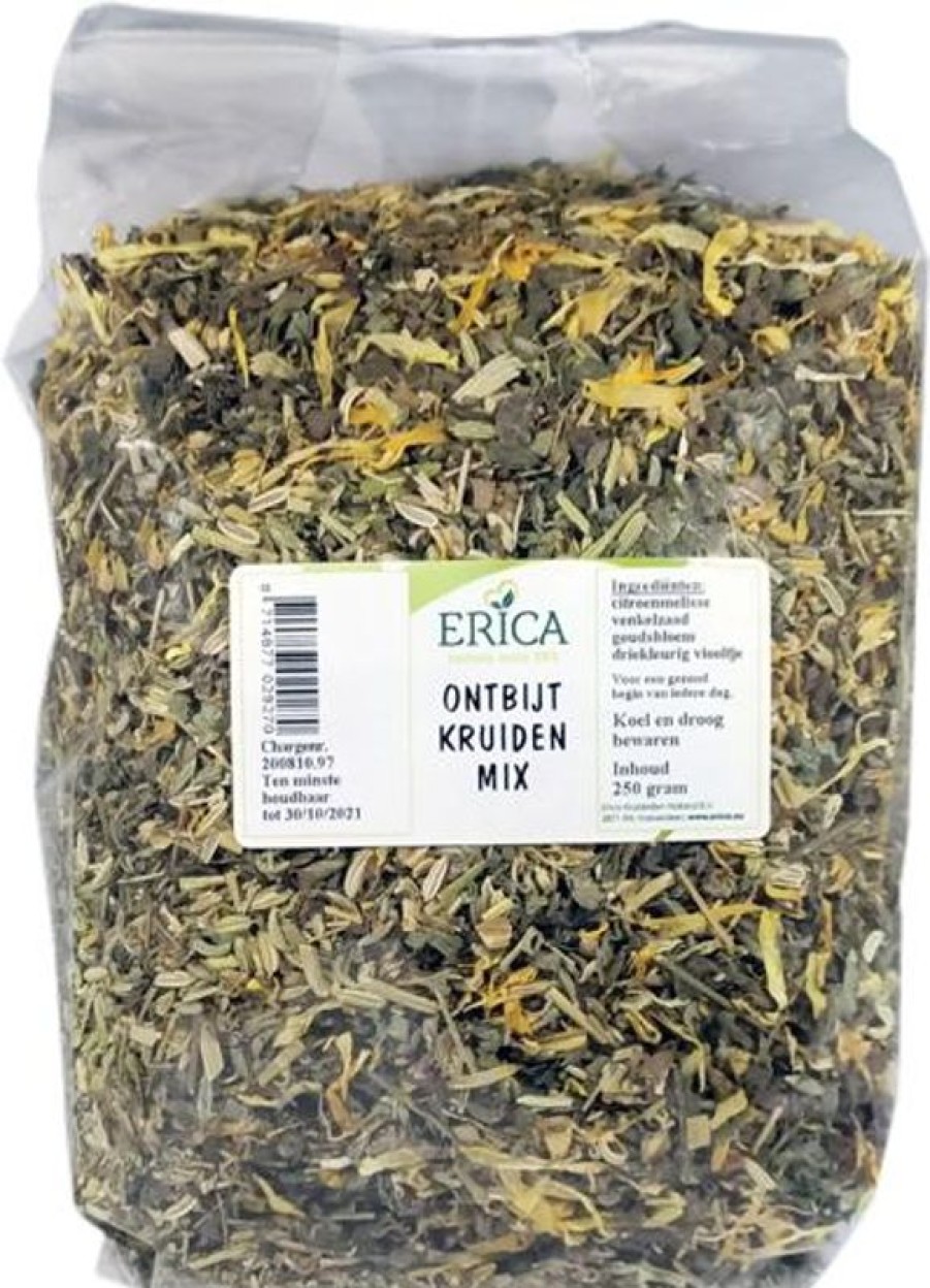 ERICA Mix di erbe per la colazione senza menta 250 G | Tisana mista alle erbe