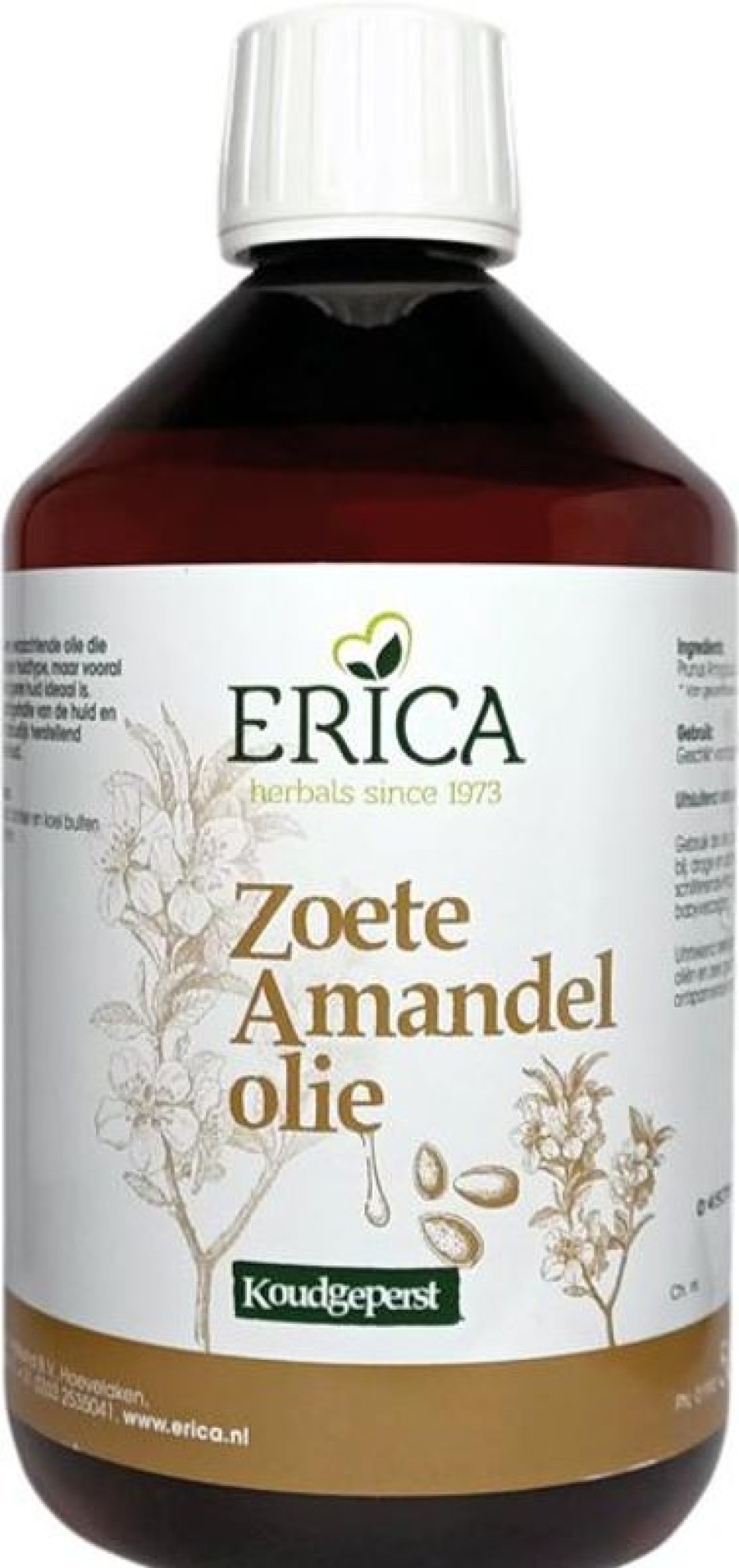 ERICA Olio Di Mandorle Dolci 500 Ml | Oli basici