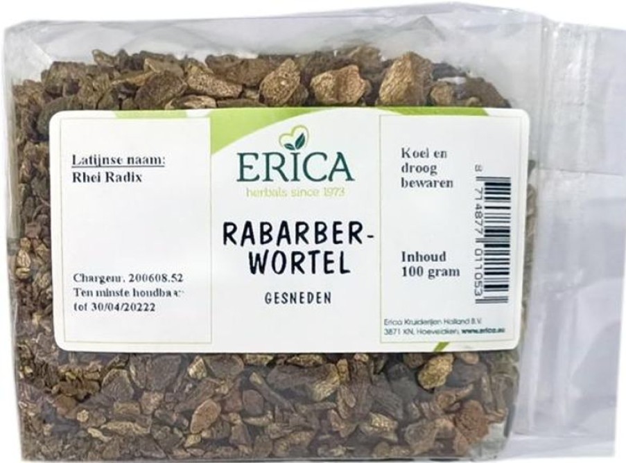 ERICA Radice di rabarbaro affettata 100 G | Spezie