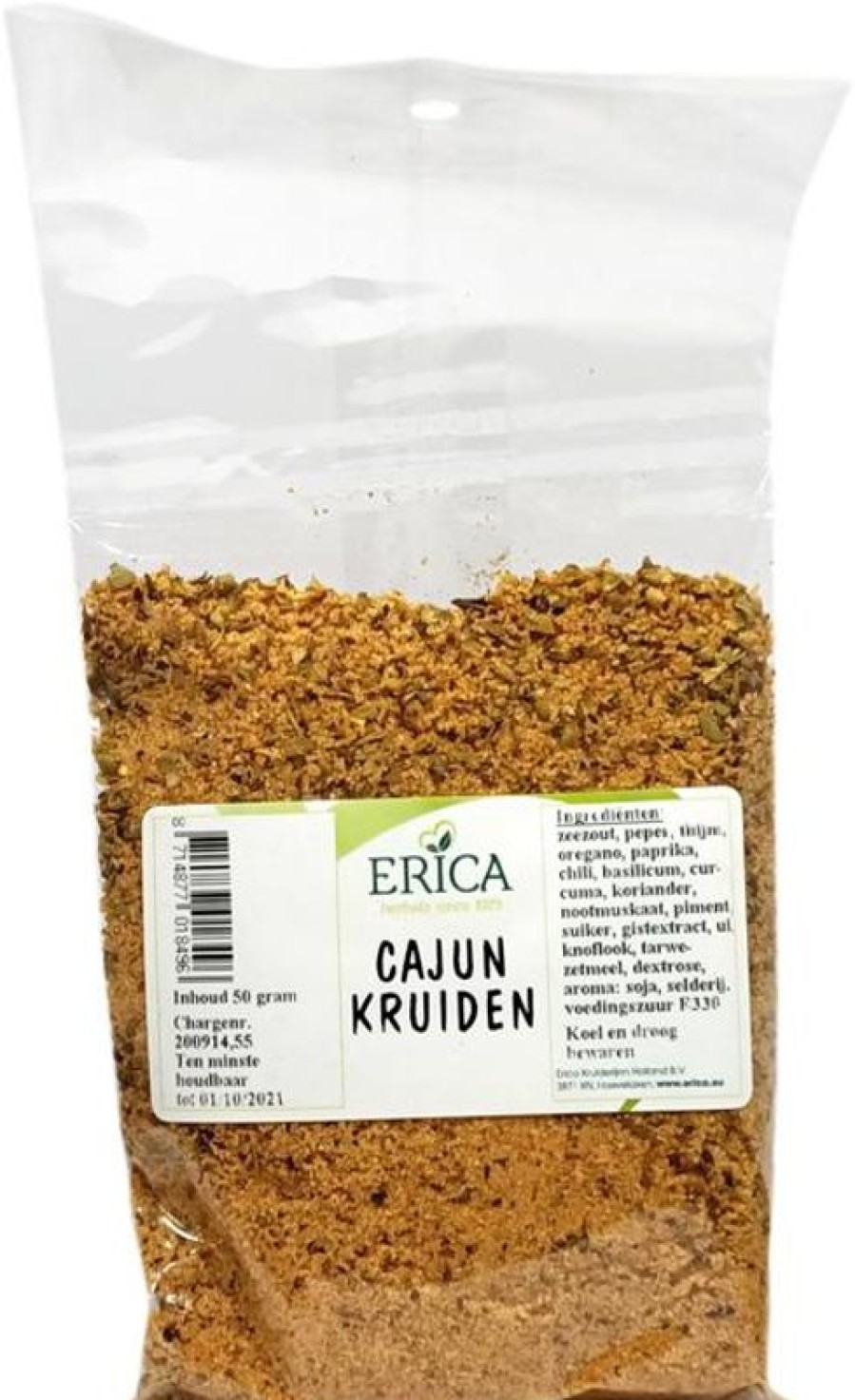 ERICA Erbe Cajun 50 G | Sacchetti di spezie