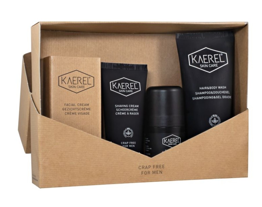 KAEREL SKIN CARE Set regalo Kaerel (4 pezzi) 1 pezzo | Cura della pelle maschile