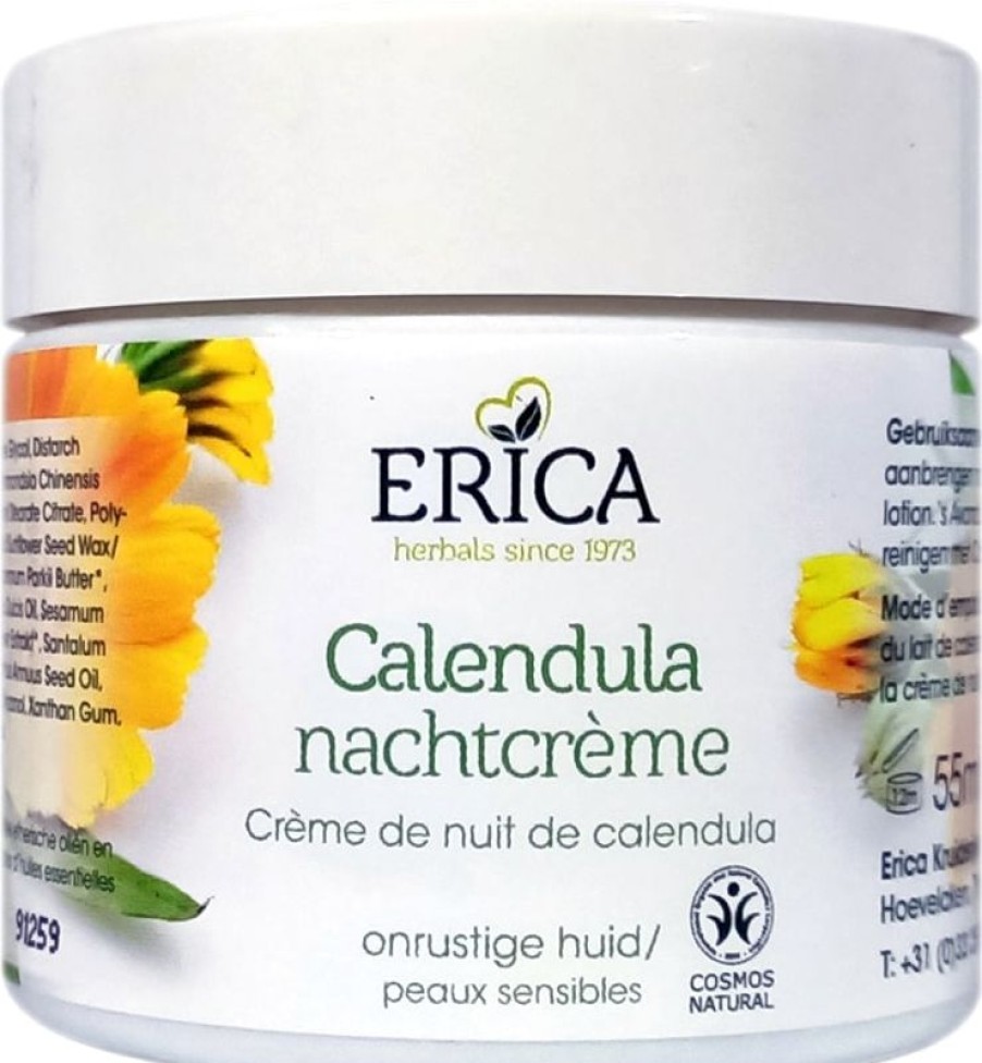 ERICA Crema notte alla calendula 55 ml | Creme da giorno e da notte