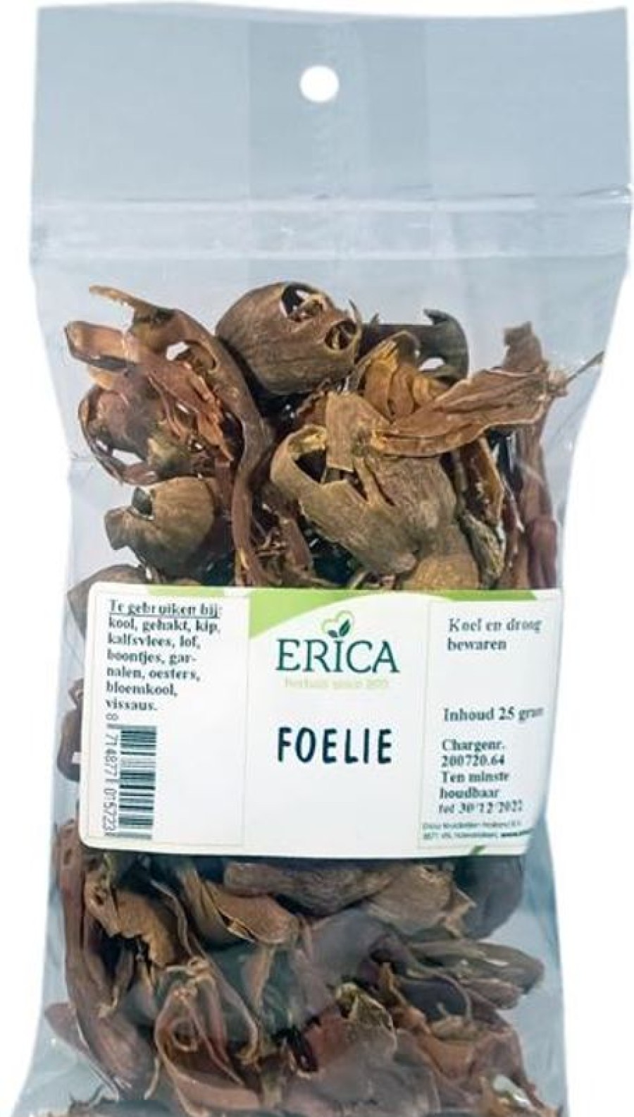 ERICA Macis Intero 25 G | Sacchetti di spezie