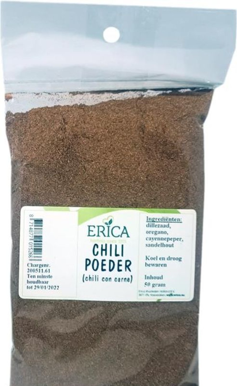 ERICA Peperoncino in Polvere 50 G | Sacchetti di spezie