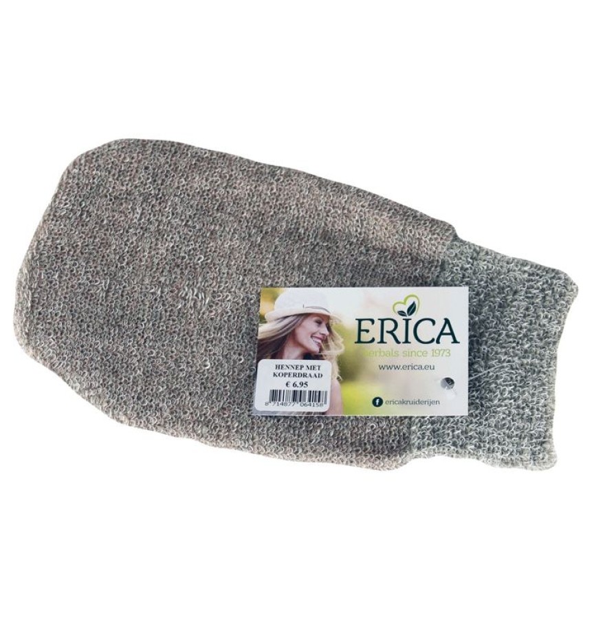 erica Guanto Scrub In Canapa Con Filo Di Rame | Accessori