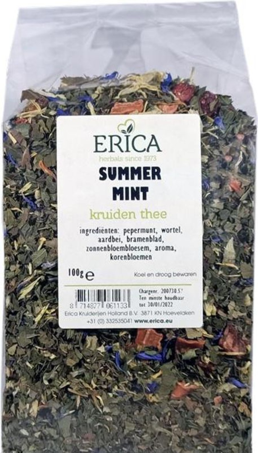 ERICA Menta Estiva 100 G | Tisana mista alle erbe