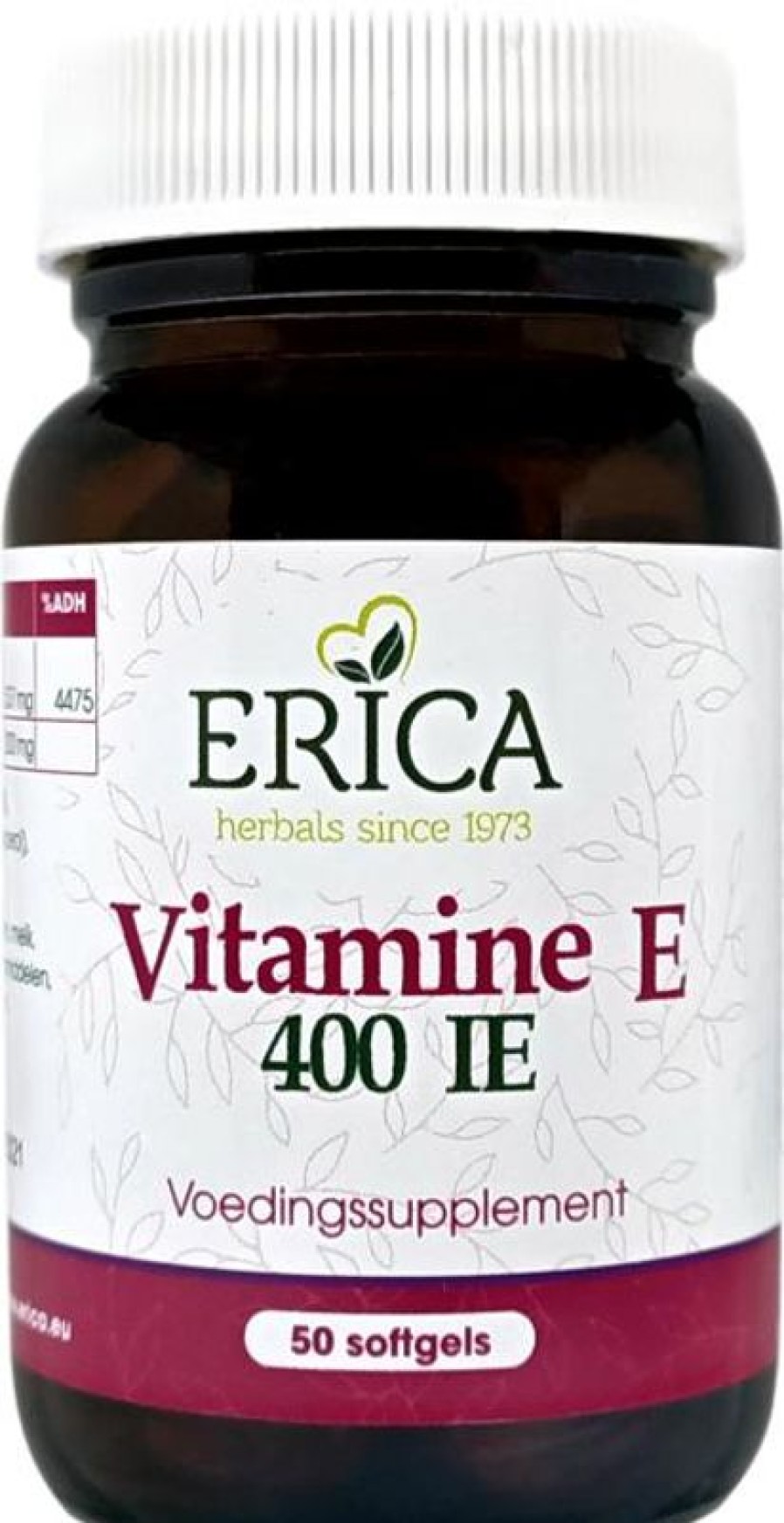 ERICA Vitamina E 400 UI 50 capsule molli | Vitamina D nella E