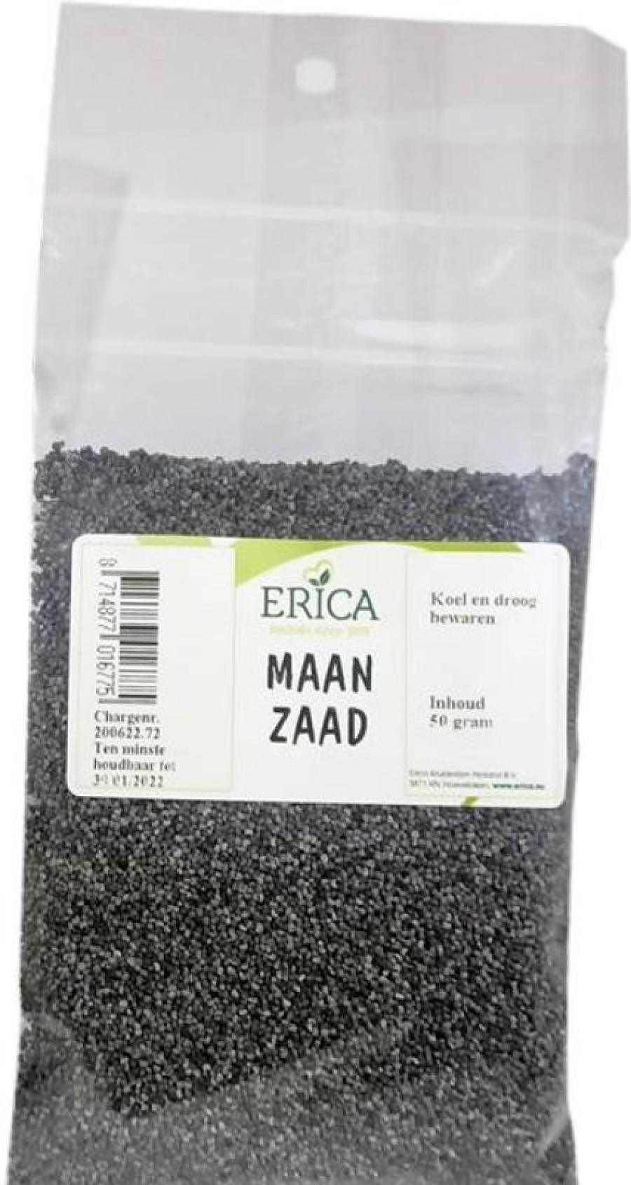 ERICA Semi di papavero 50 g | Sacchetti di spezie